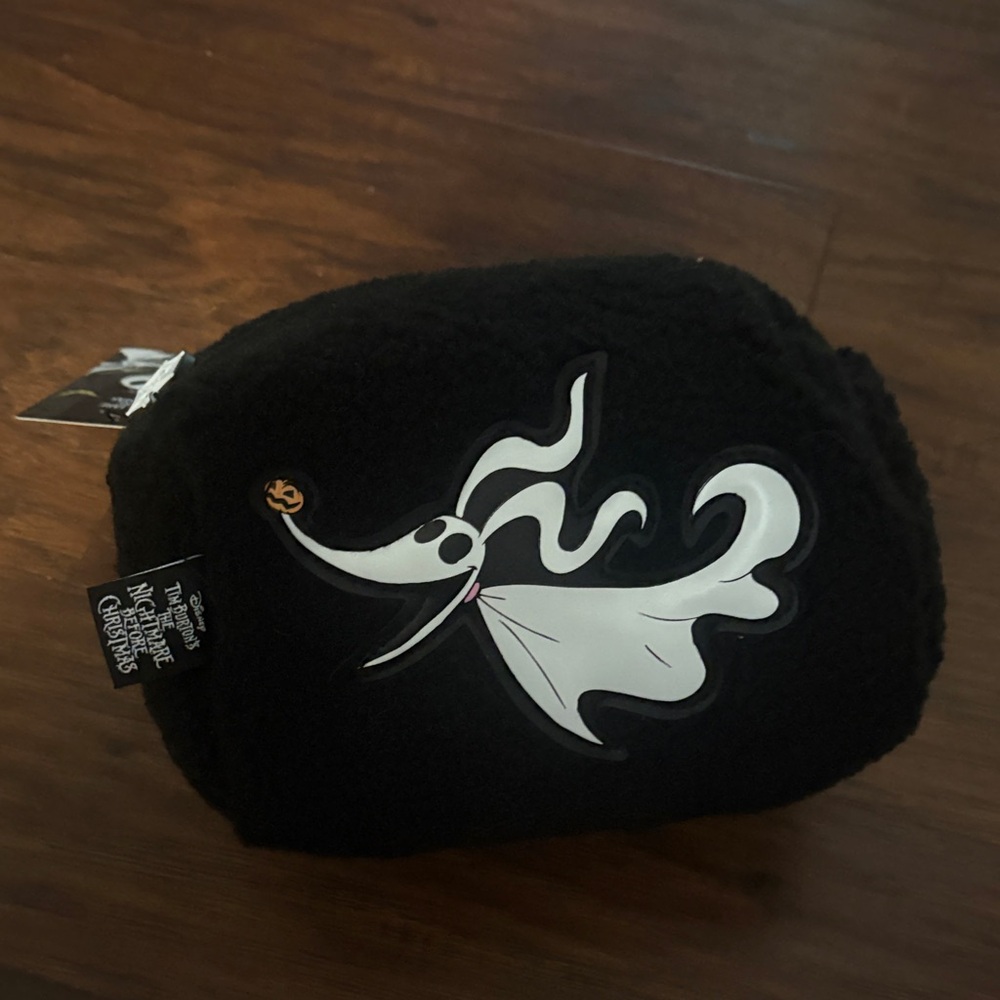 Nightmare Before Christmas Black Plush Pillow bag
